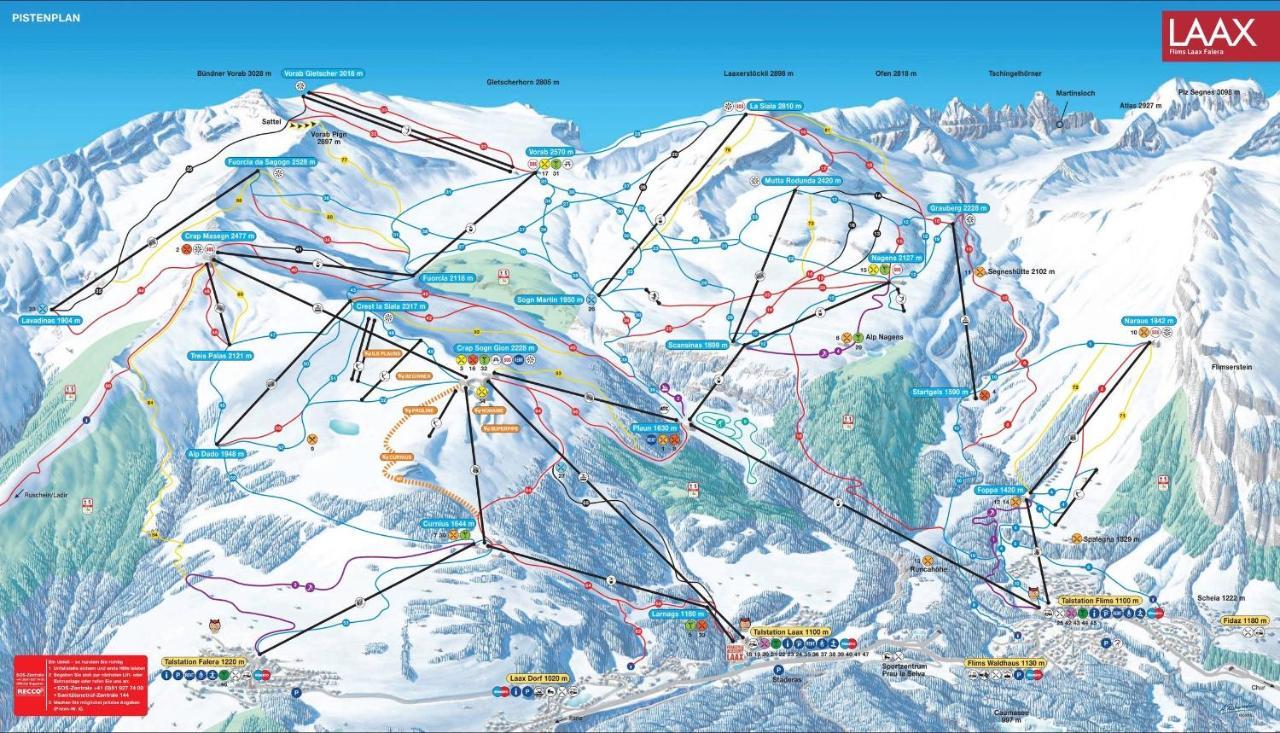 Appartamento Laax-Relax Esterno foto